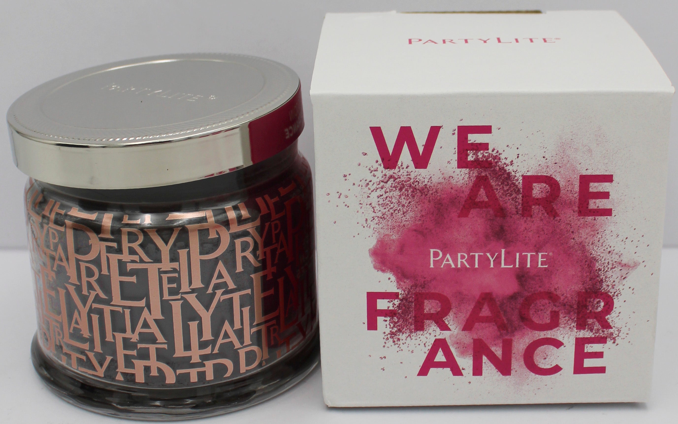 PARTYLITE TEAKWOOD & CARDAMOM 3-WICK JAR CANDLE 13.2oz