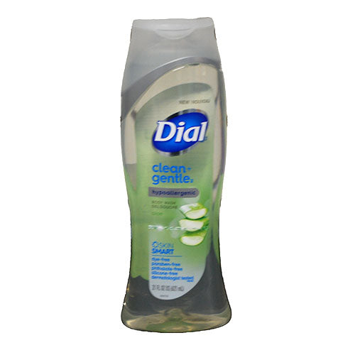 DIAL CLEAN&GENTLE BODY WASH 21OZ-ALOE