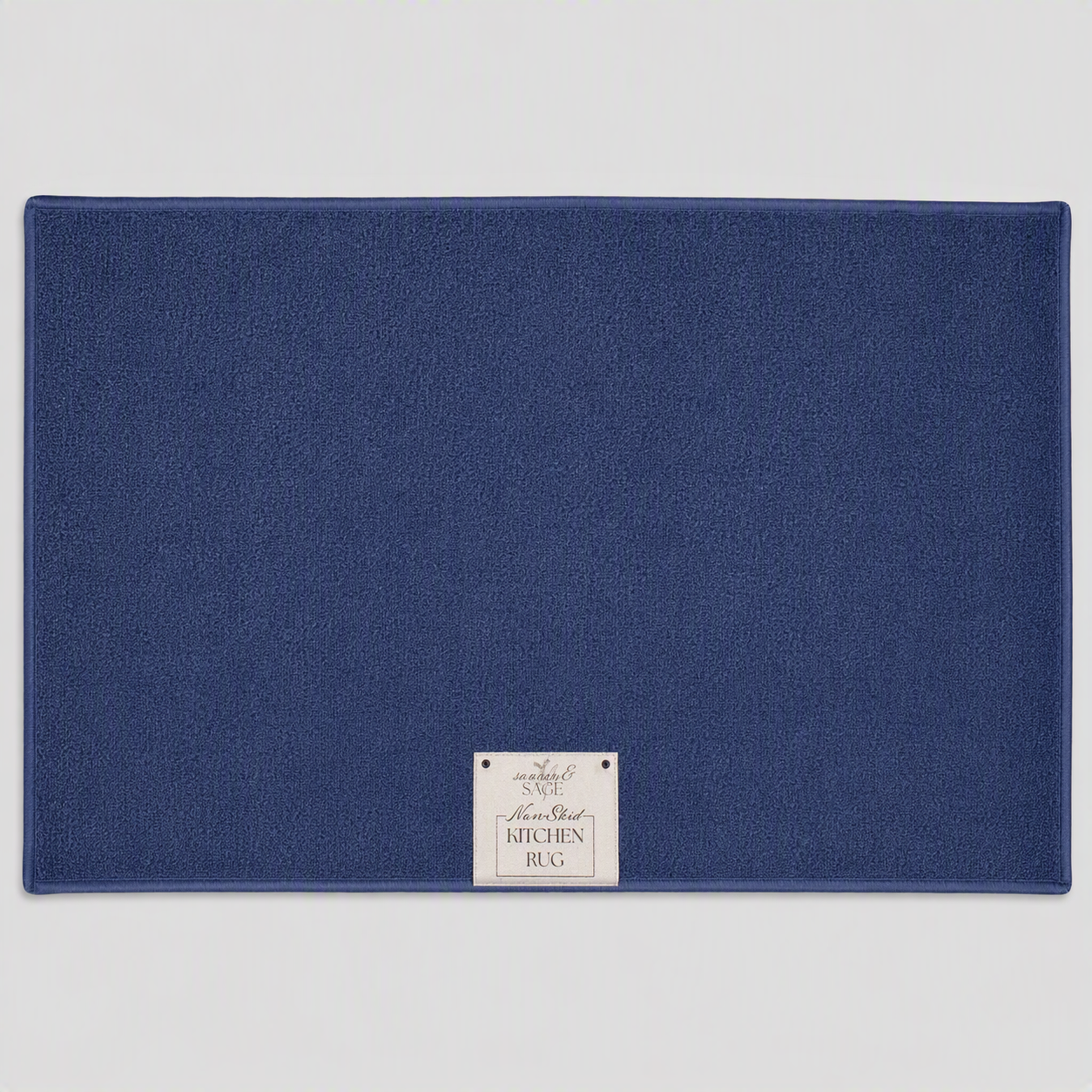 KITCHEN RUG BLUE 18X30