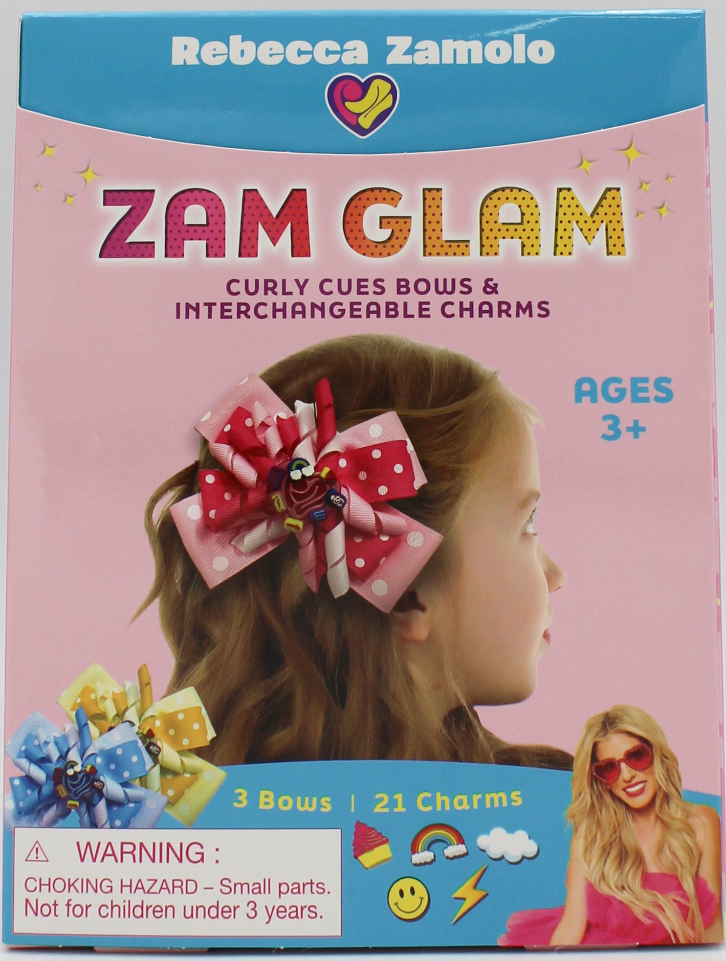 24PC HAIR BOW & CHARM KIT