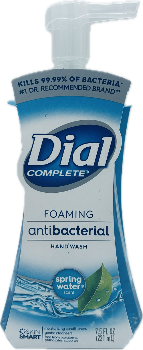 DIAL FOAMING HAND WASH 7.5oz SPRING WATER
