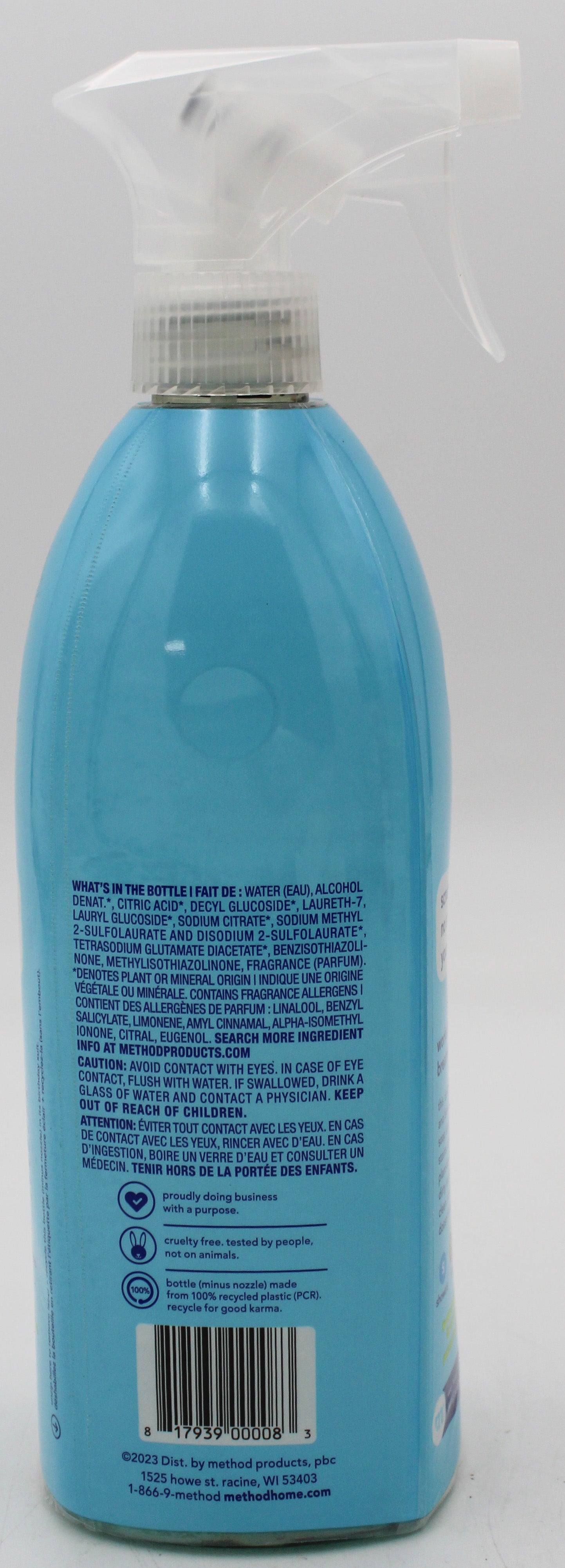 SP METHOD BATHROOM CLEANER 28oz EUCALYPTUS MINT