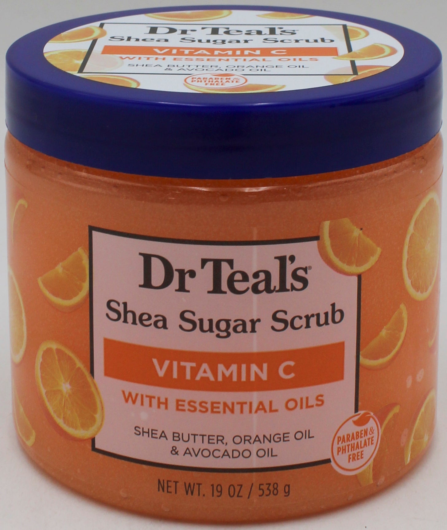 SP DR.TEAL'S SHEA SUGAR SCRUB 19oz CITRUS/VITAMIN C NI
