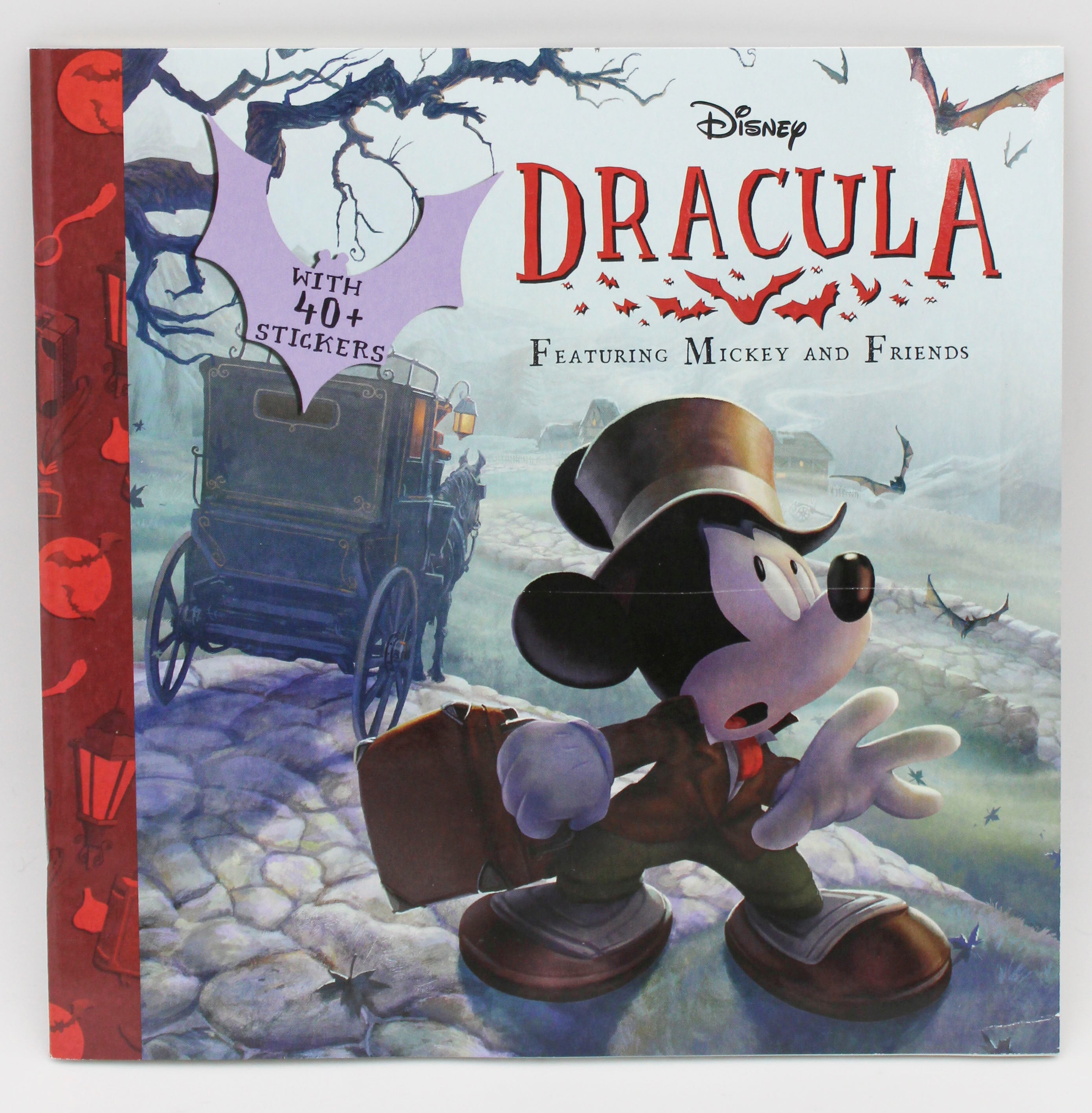 DISNEY MICKEY MOUSE: DRACULA PAPERBACK 32PG PP $4.99