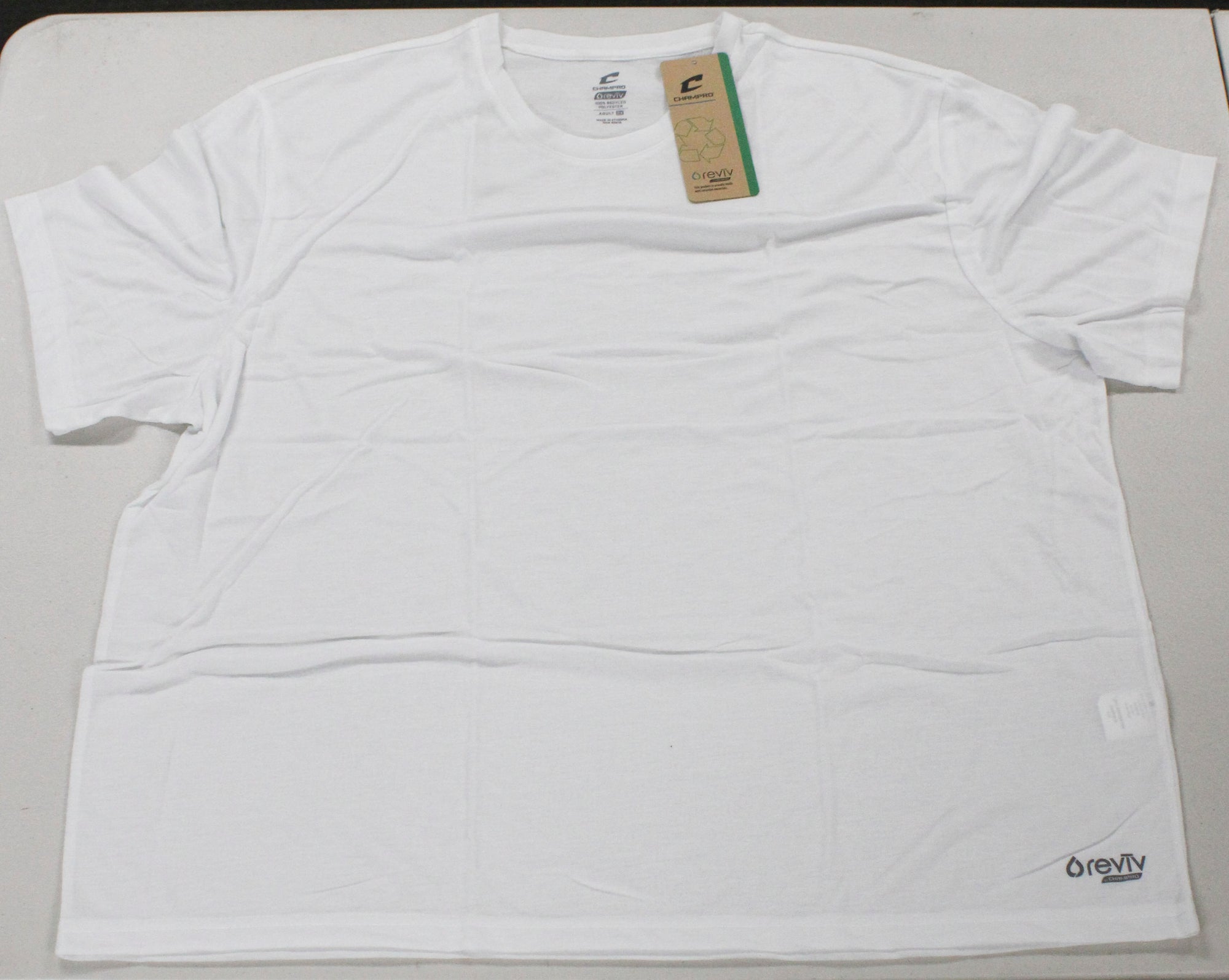 T-SHIRT - ADULT -WHITE- 2XL