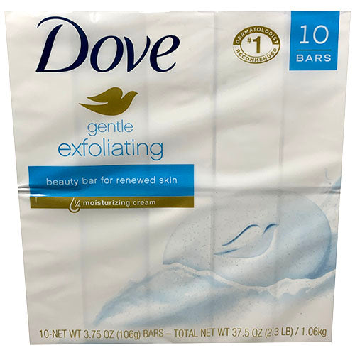 DOVE BAR SOAP 3.75oz/10CT-EXFLIATNG