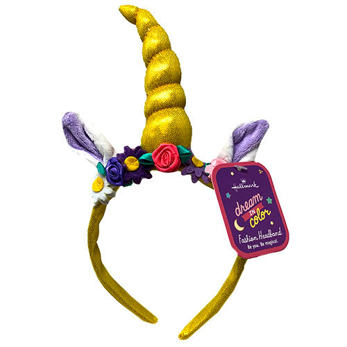 HLMRK FSHN HEADBAND($9.99)UNICRN/NI