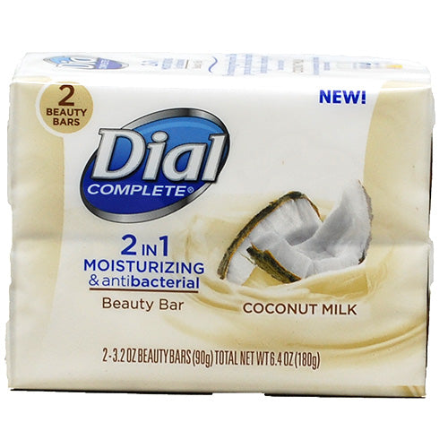 DIAL BAR SOAP 3.2oz/2PK-COCONUTMLK