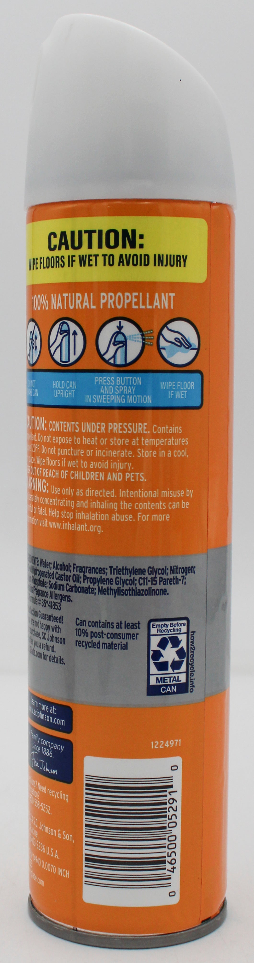 SP GLADE AIR FRESHENER SOFT MIST  8oz HAWAIIAN BREEZE
