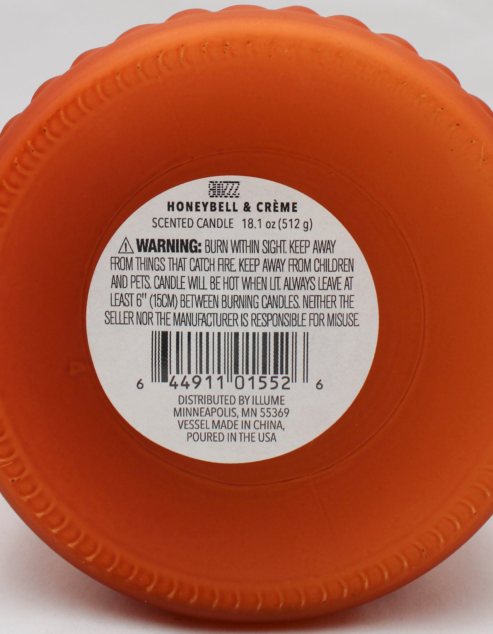 LARGE JAR CANDLE HONEYBELL & CRÈME 18.1oz