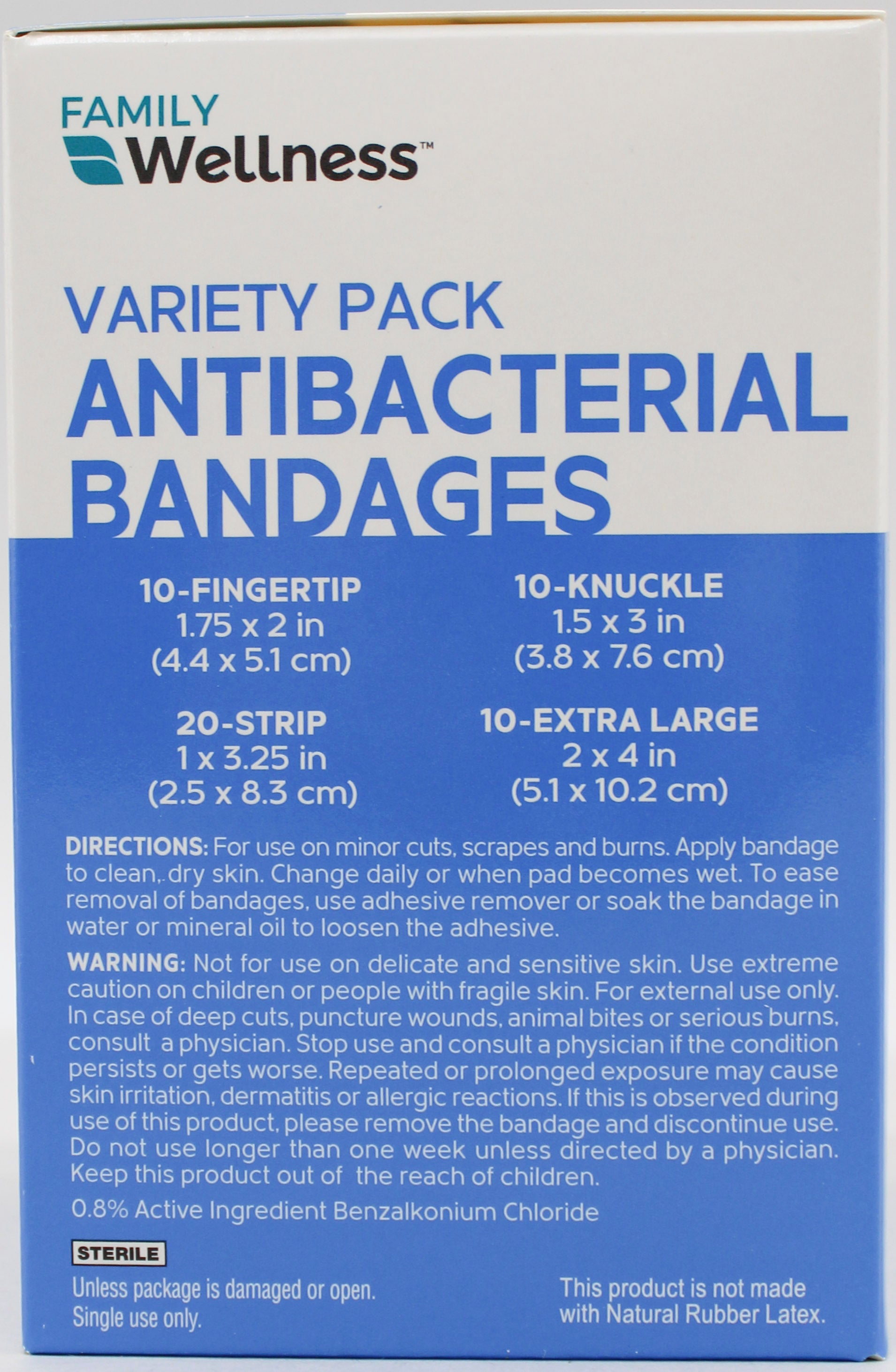 EXTREME HOLD BANDAGES ANTIBACTERIAL 50CT EXP 8/2028