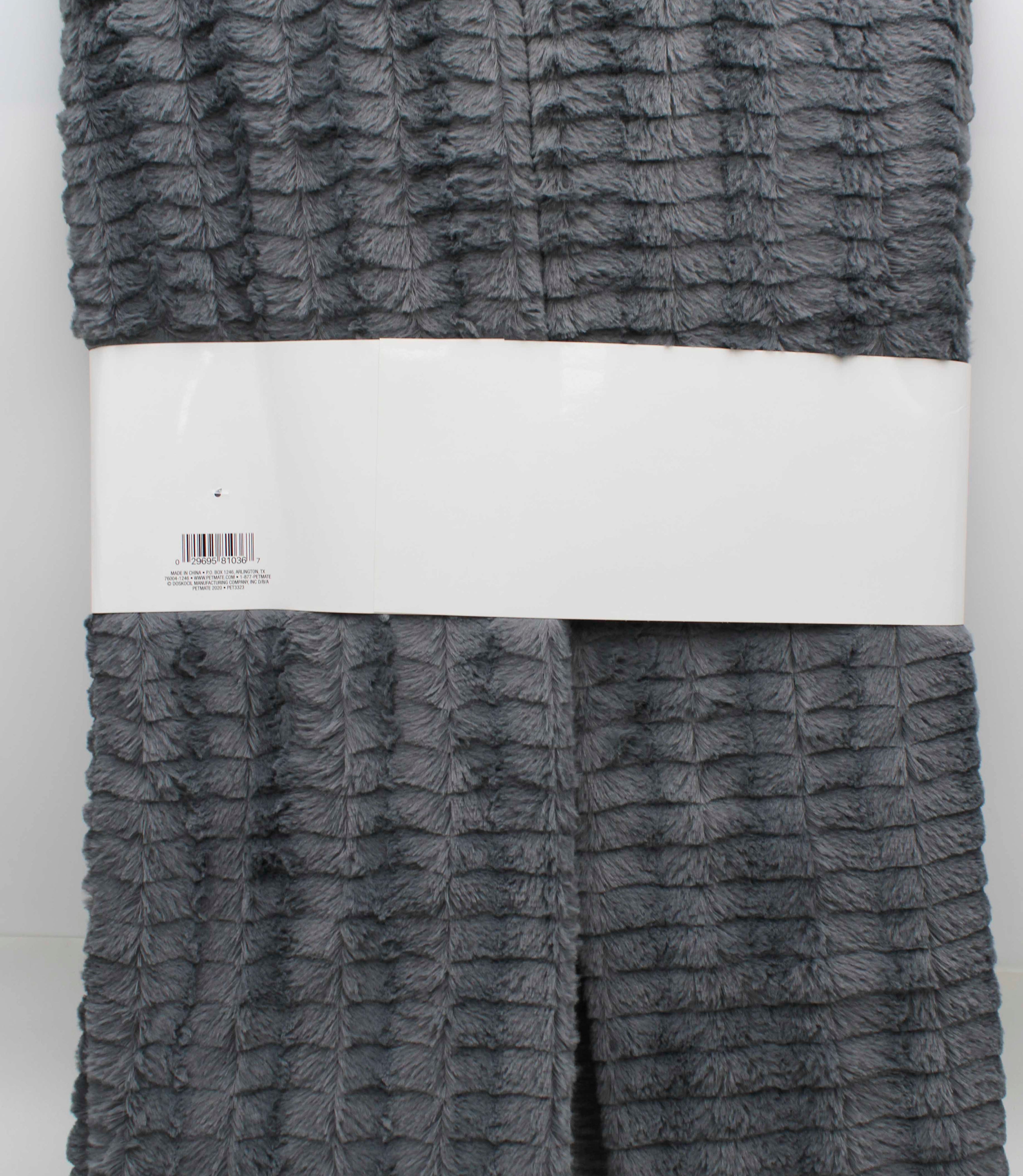 PM COZY KENNEL MAT REVERSIBLE COOLING GRAY PLUSH 36"