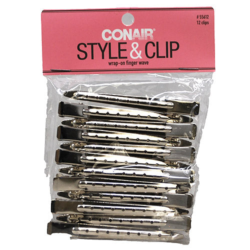 SP CONAIR METAL STYLE & CLIP 12pc NI