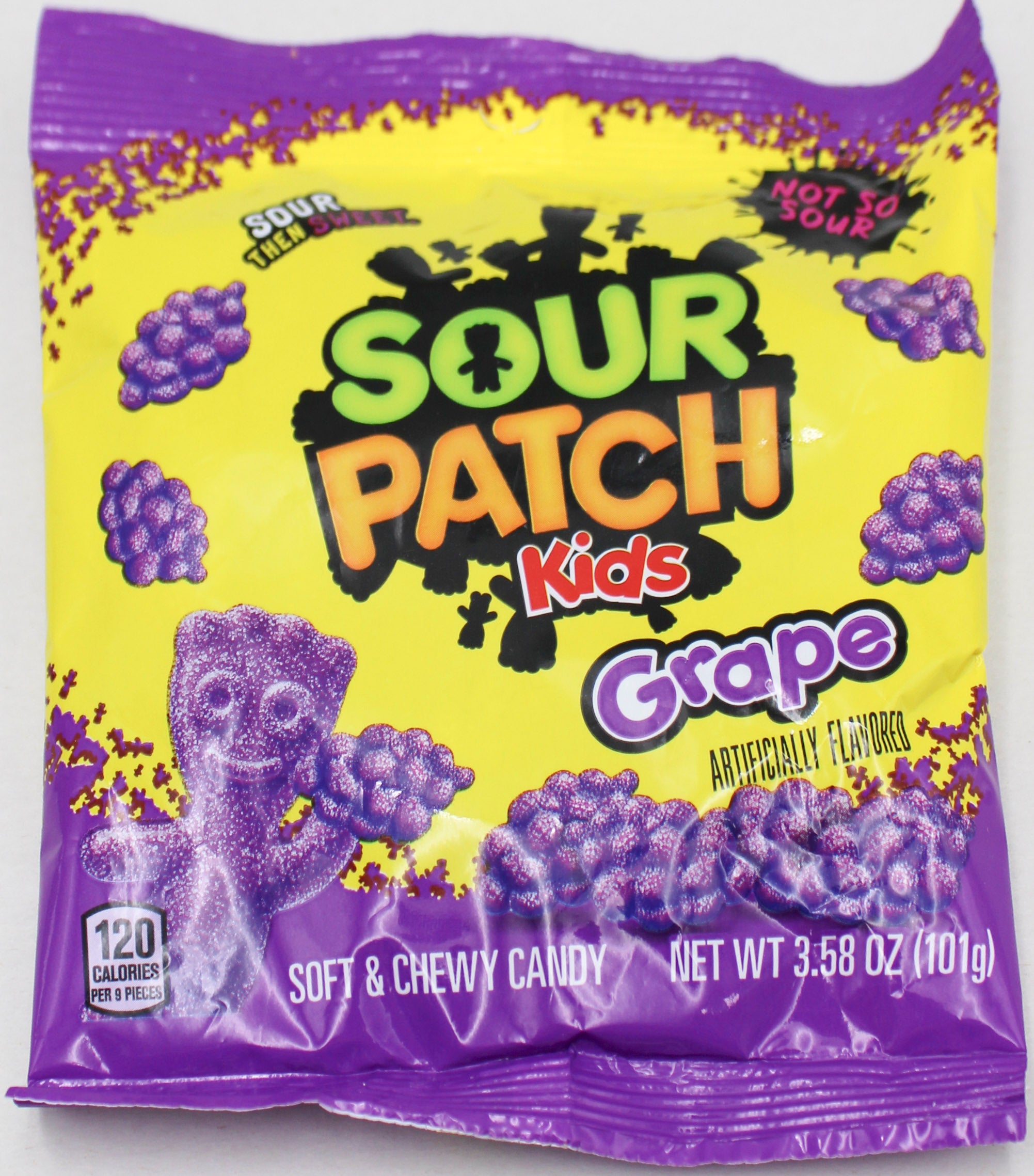 SOUR PATCH KIDS GRAPE 3.58 Oz BB 12/22/26