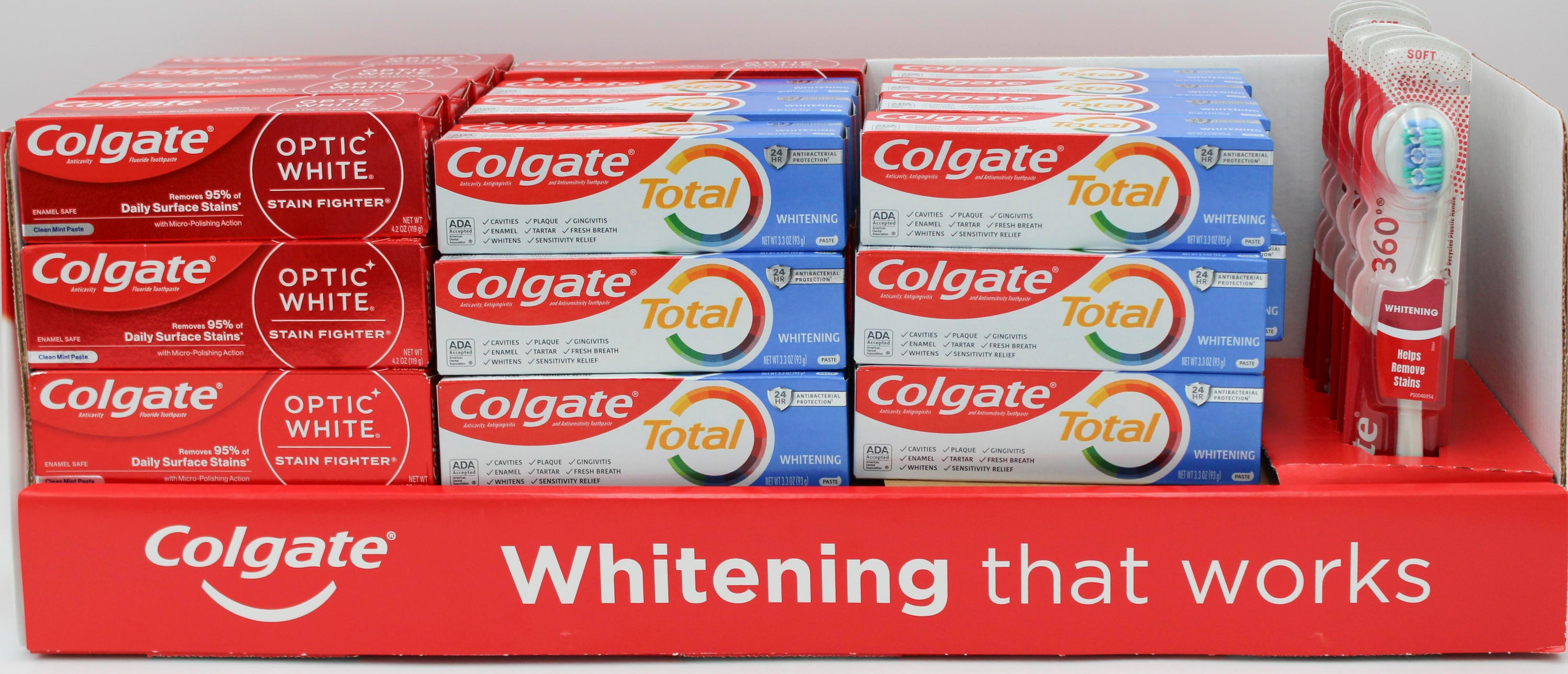 COLGATE ASSORTED ORAL CARE DISPLAY NI