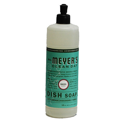 SP MRS MEYER'S DISH SOAP BASIL SCENT 16oz
