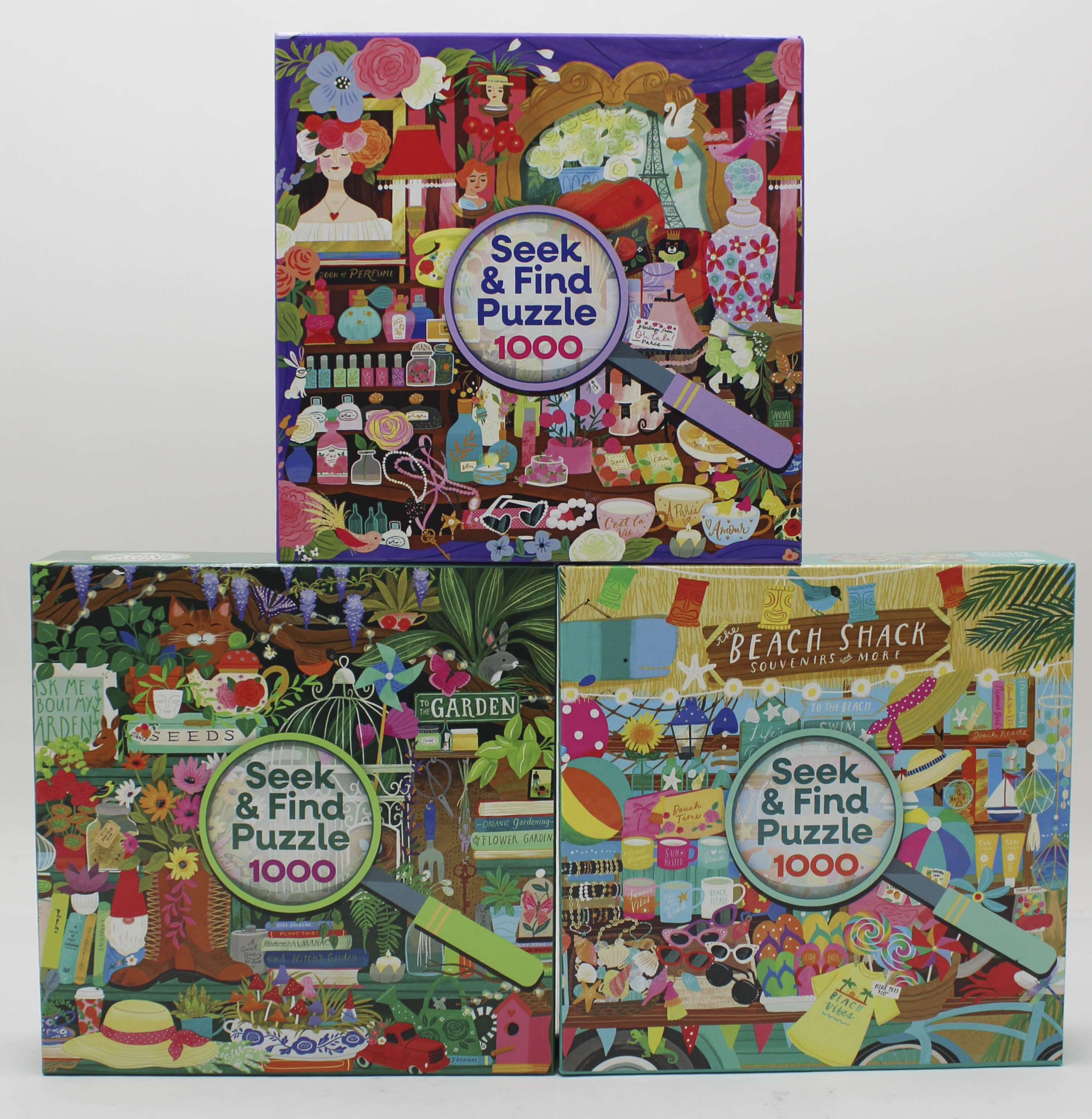CRA-Z-ART SEEK AND FIND 1000PC PUZZLE - ASSORTED