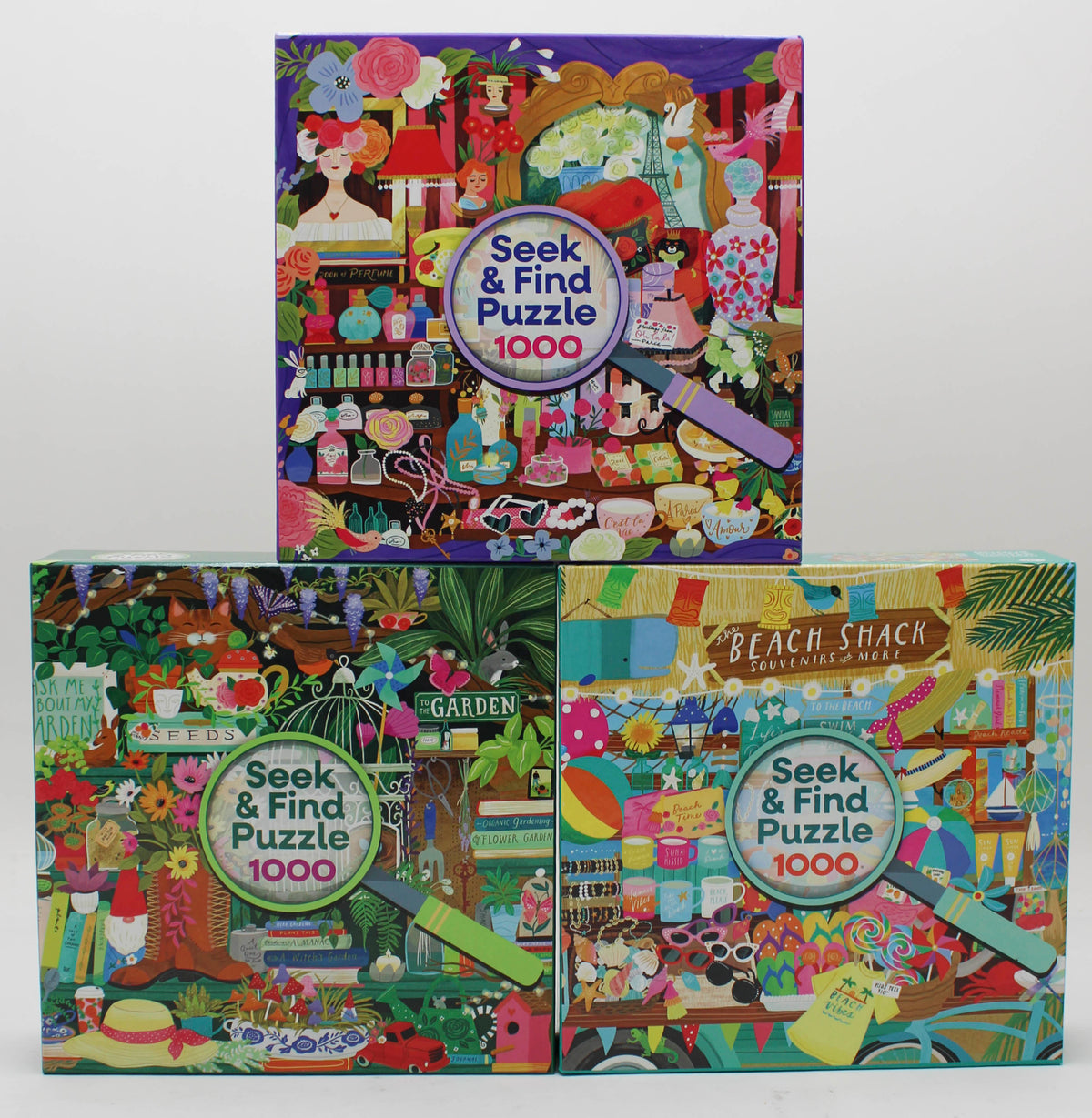 CRA-Z-ART SEEK AND FIND 1000PC PUZZLE - ASSORTED