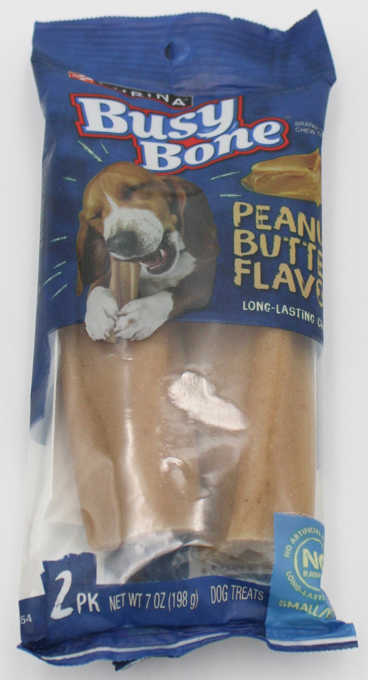 BUSY BONE PEANUT BUTTER 7oz. EXP 9.30.26 NI