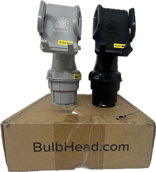 SP BULBHEAD CUP CALL PHONE MOUNT 2ct SILVER/BLACK (BROWN BOX)