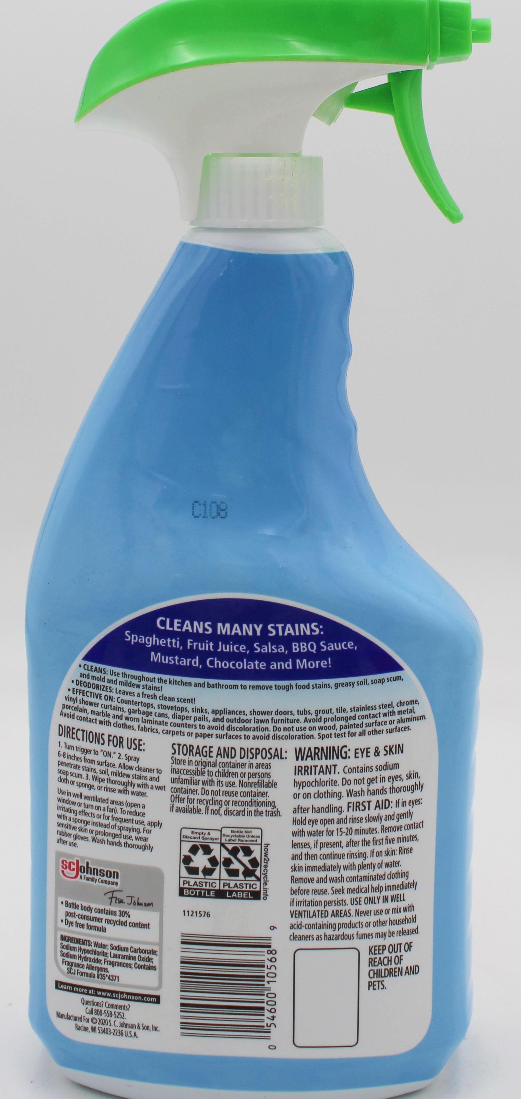 SP Fantastik All Purpose Cleaner with Bleach 32oz