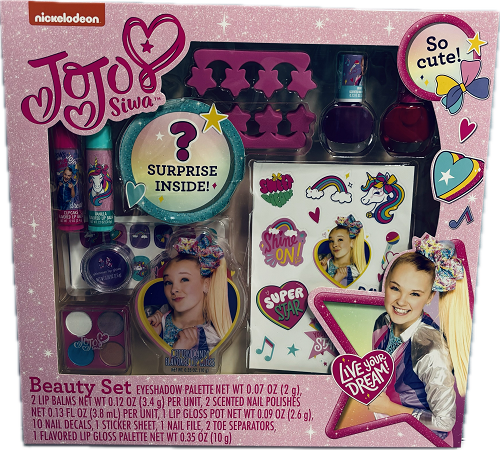JOJO SIWA  VALUE BEAUTY SET SO CUTE! PP$9.99 ROSES