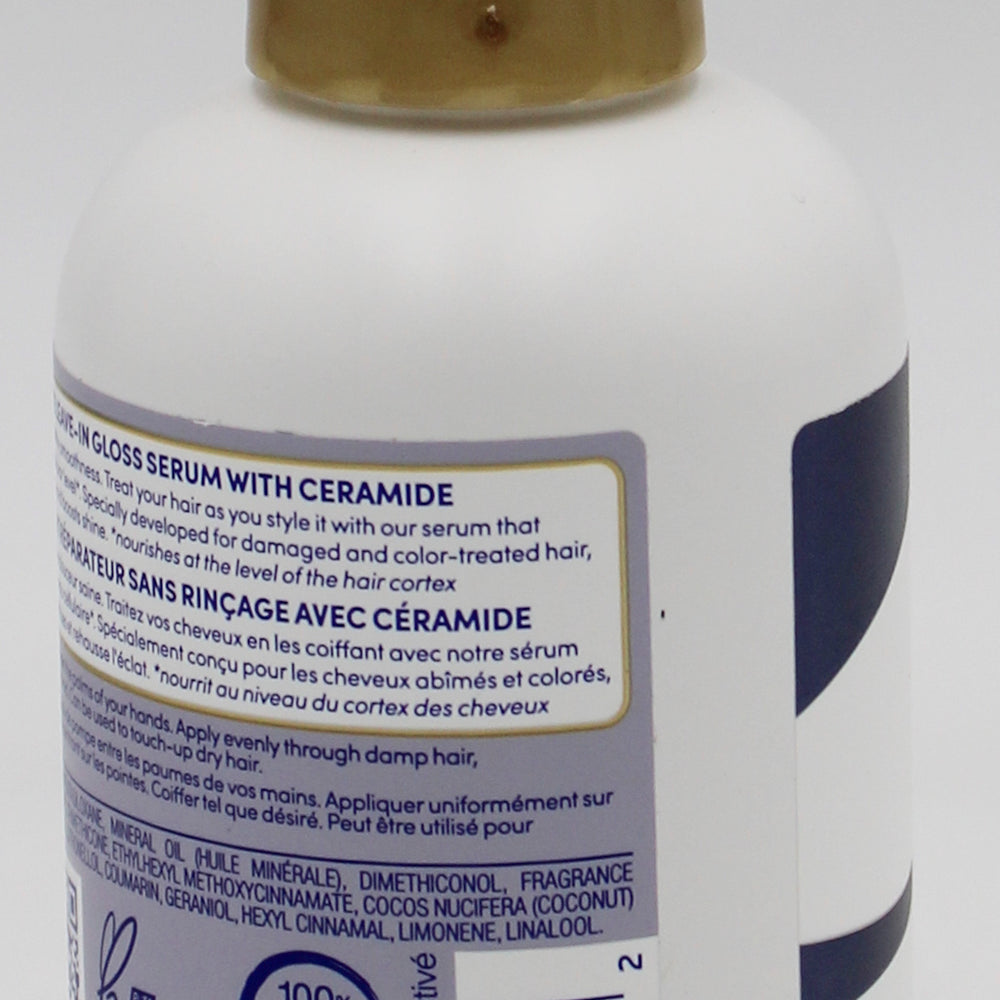 DOVE HAIR THERAPY GLOSS & REPAIR LEAVE-IN SERUM 5.5oz