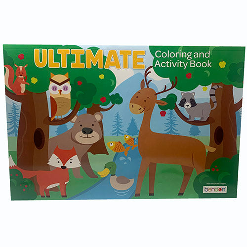 ULTIMATE COLOR/ACTVTY BOOK($3)