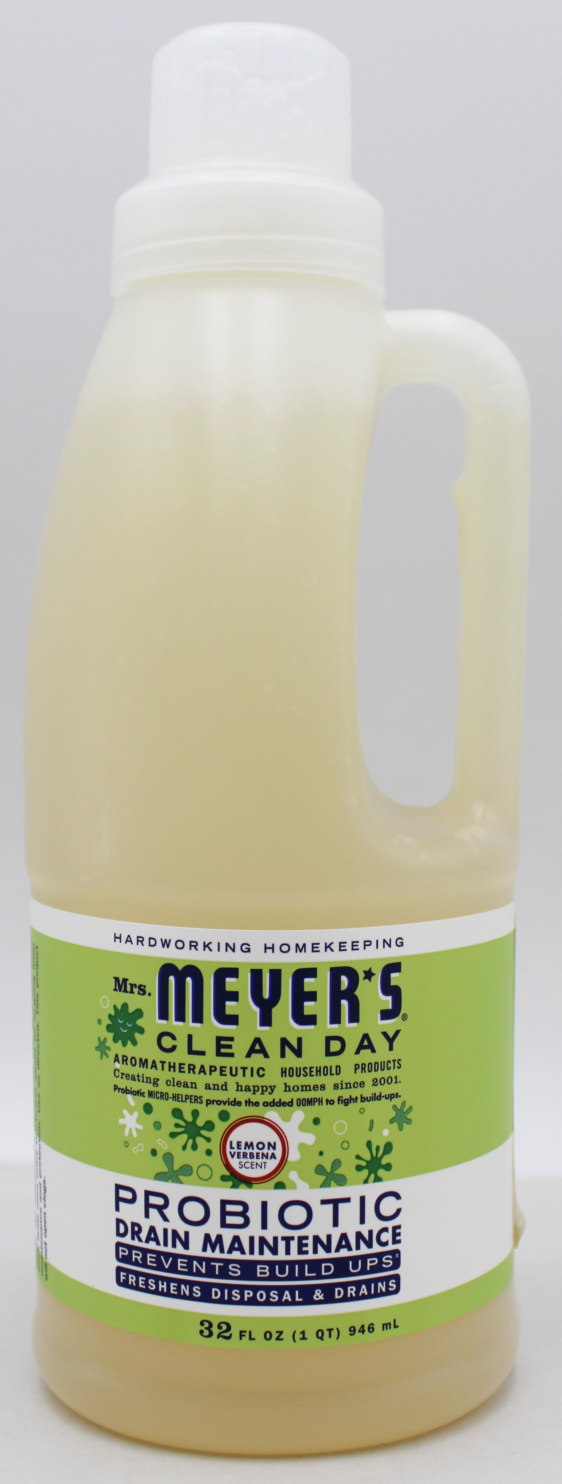 Mrs Meyer's Probiotic Drain Maintenance Lemon Verbena 32oz