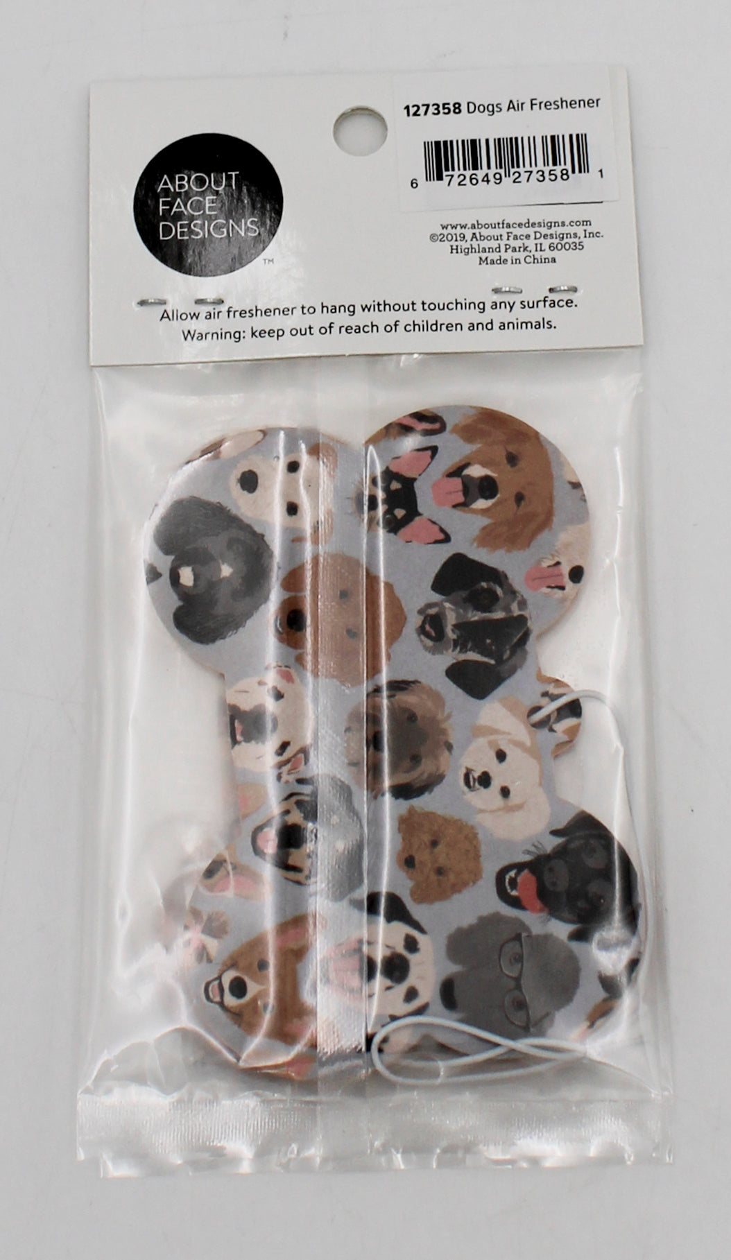 DOG BONE CAR AIR FRESHENER 2pc.