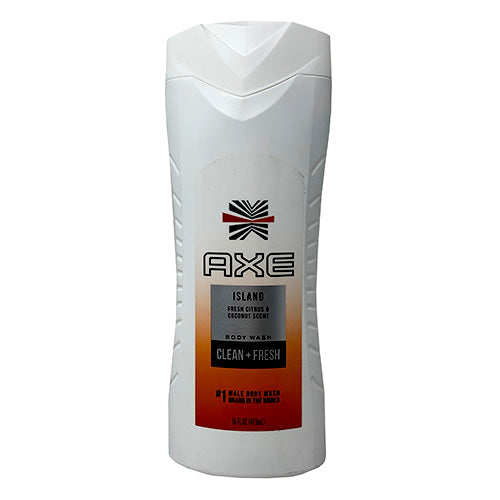 AXE BODYWASH 16oz/ISLAND/CLEAN+FRSH
