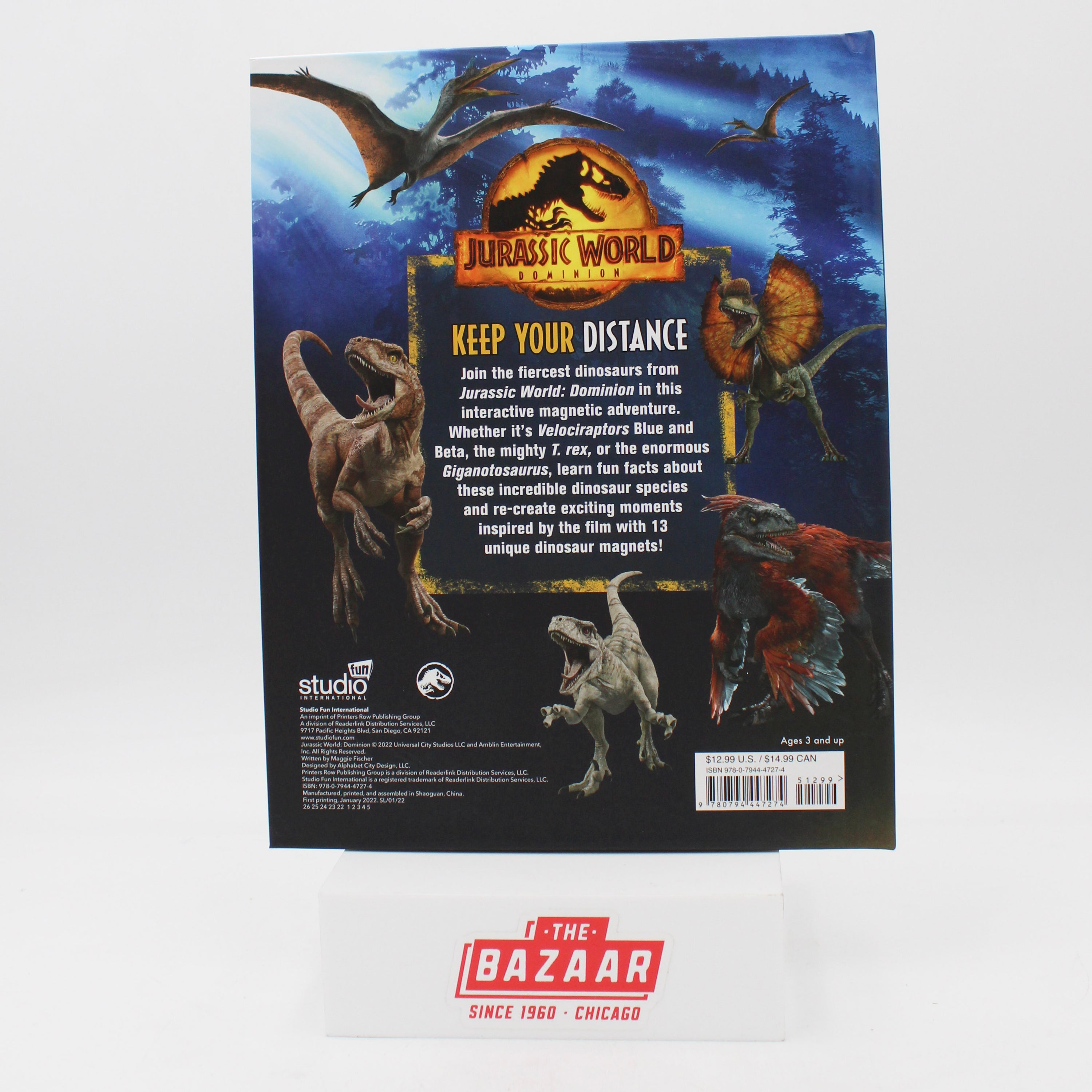 JURASSIC WORLD DOMINION: KEEP YOUR DISTANCE HARDCOVER 10PG PP $12.99