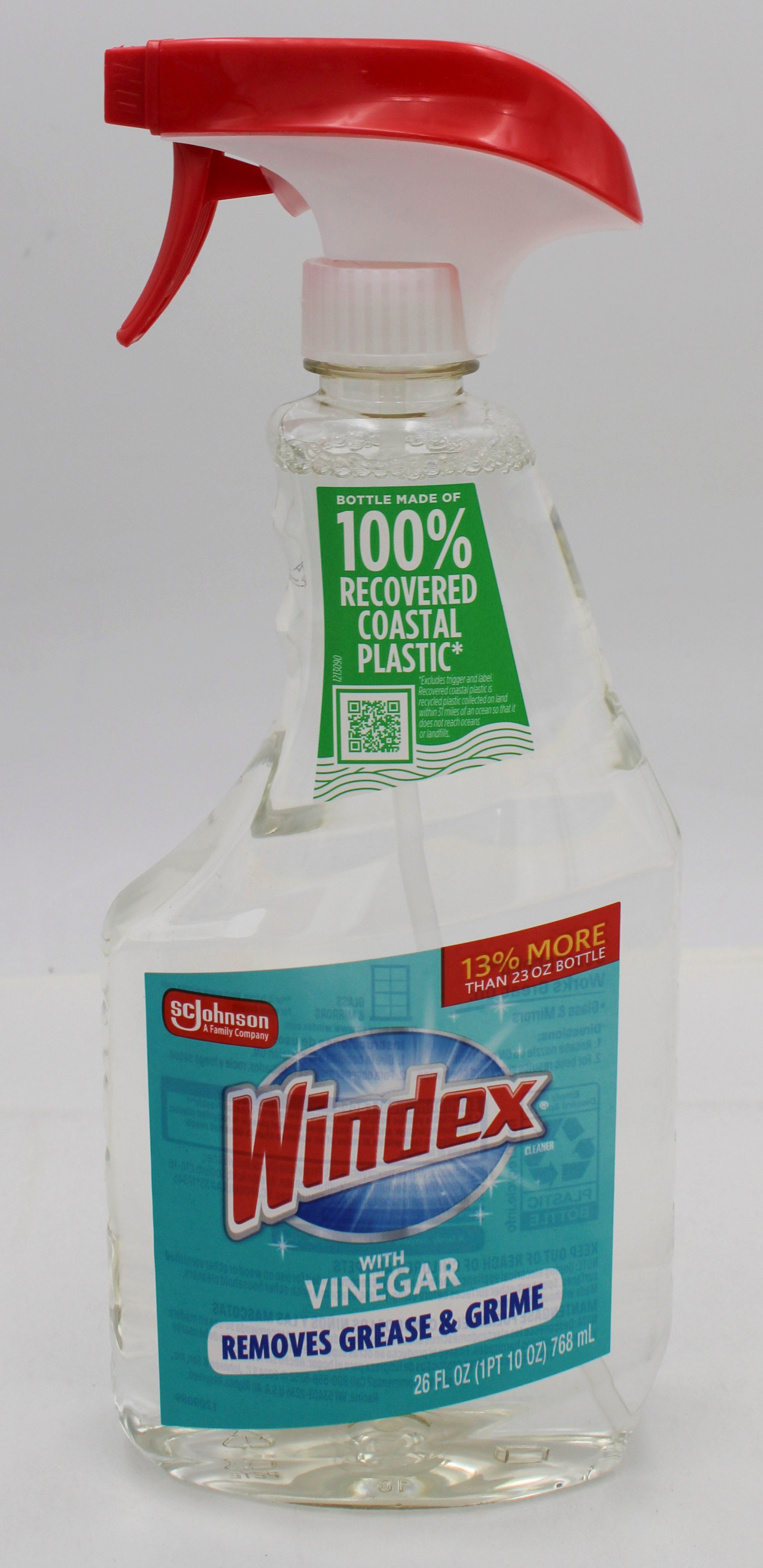 SP WINDEX CLEANS AND SHINES GLASS WITH VINEGAR 26oz