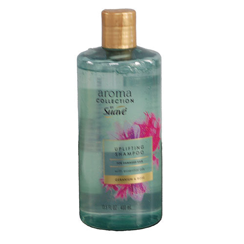SUAVE AROMA COLLECTION SHAMPOO 13.4OZ-GERANIUM&ROSE