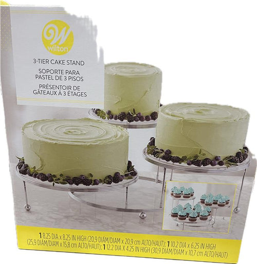 SP WILT CAKES N MORE 3 TIER PARTY STAND