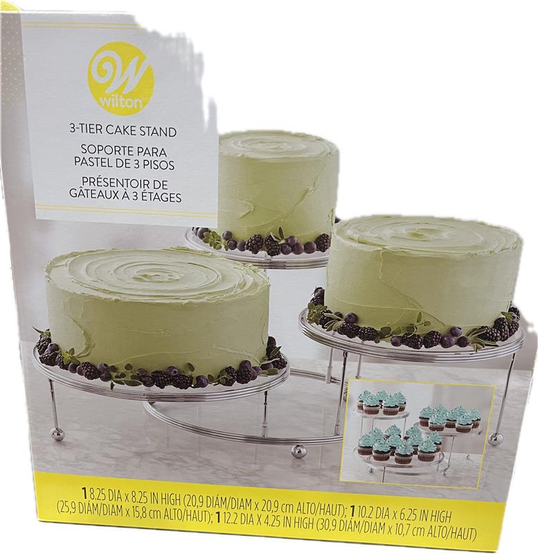 SP WILT CAKES N MORE 3 TIER PARTY STAND