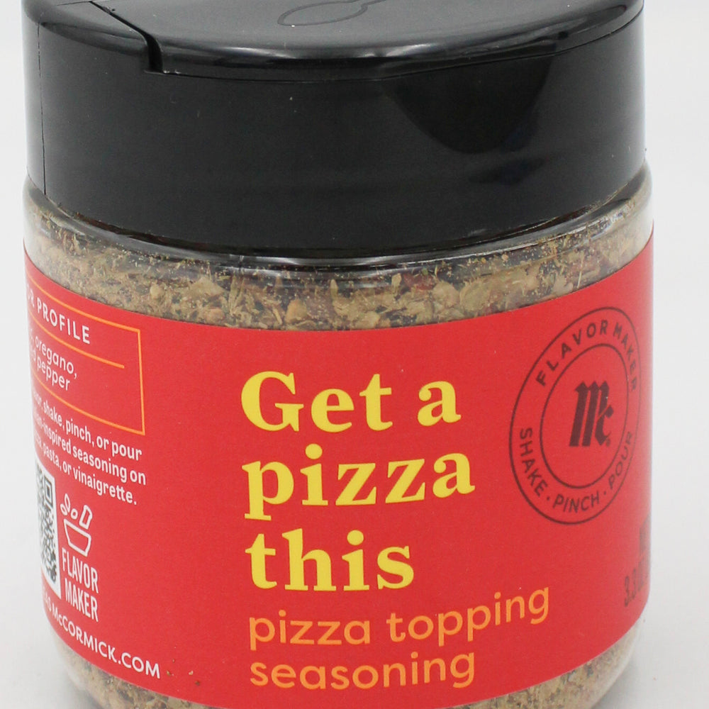 MCCORMICK  SPICY PIZZA MAKER SEASONINGS 3.3 Oz BB 8/30/26