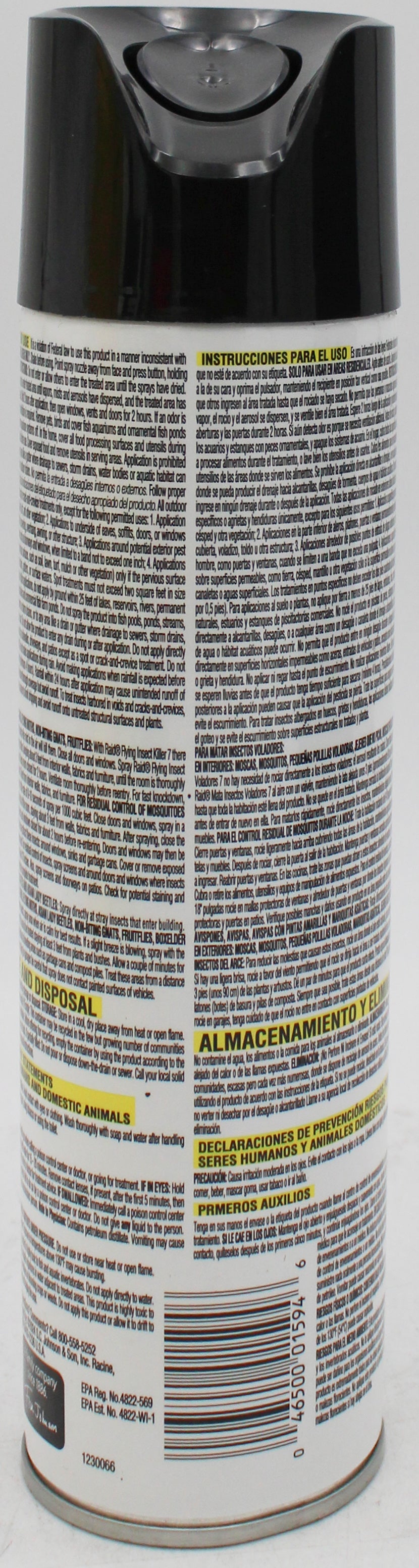 SP RAID FLYING INSECT KILLER WATER-BASED 11oz OUTDOOR FRESH SCENT