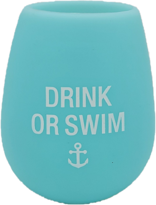 DRINK OR SWIM SILICONE WINE CUP 12.5oz