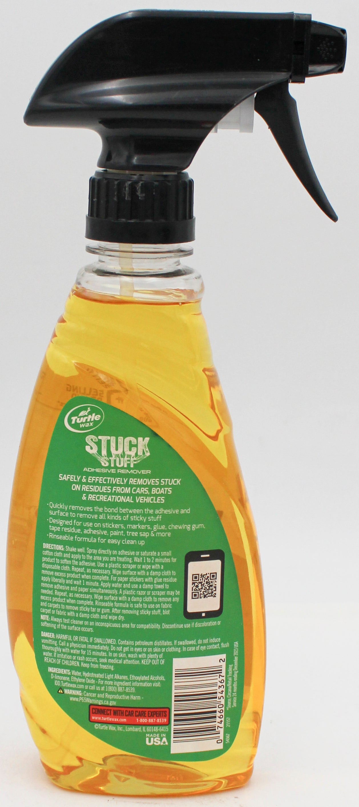 SP TURTLE WAX STUCK STUFF ADHESIVE REMOVER 12oz