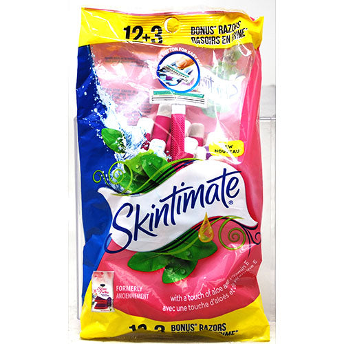 SP SKNTIMATE LADY RAZORS 12CT W/BNS