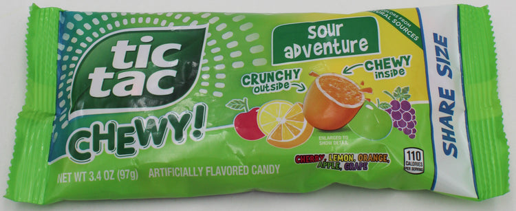 TIC TAC Chewy Sour Gummies 3.42oz Wholesale Bulk – The Bazaar Inc