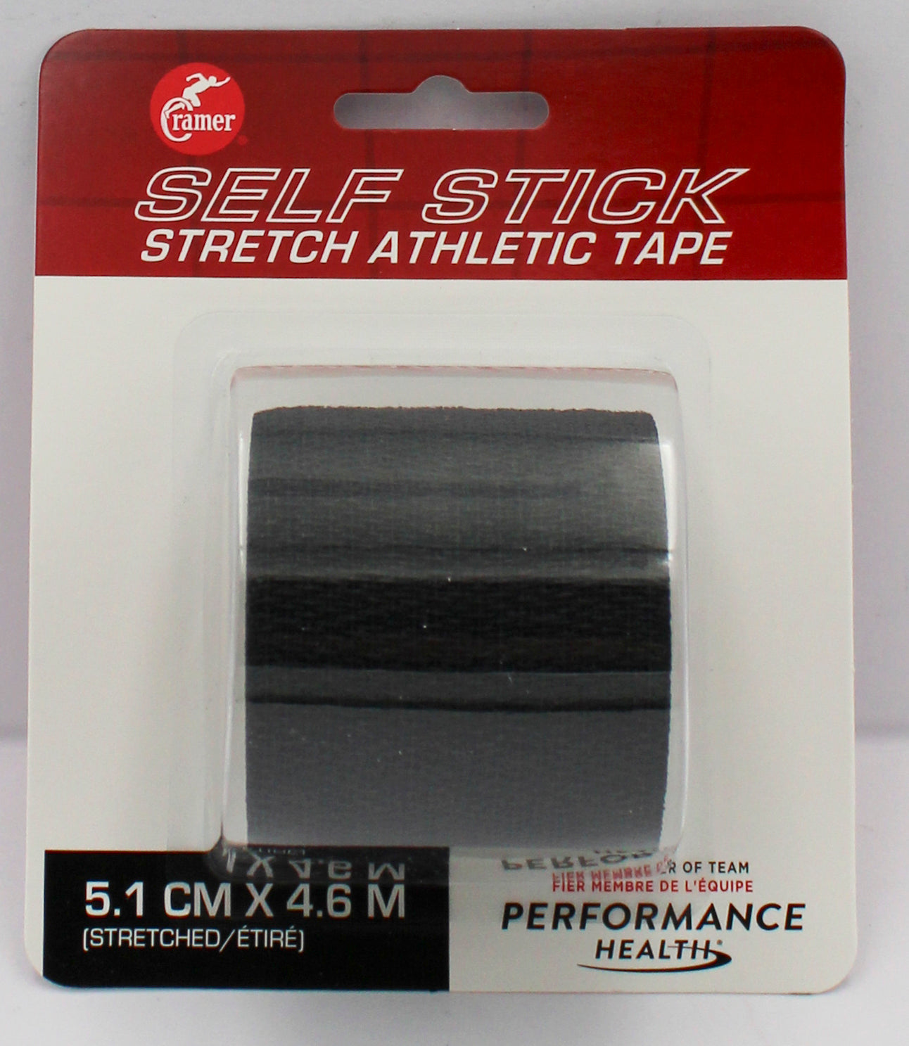 CRAMER SELF-STICK ATHLETIC TAPE 2" X 5YD BLACK