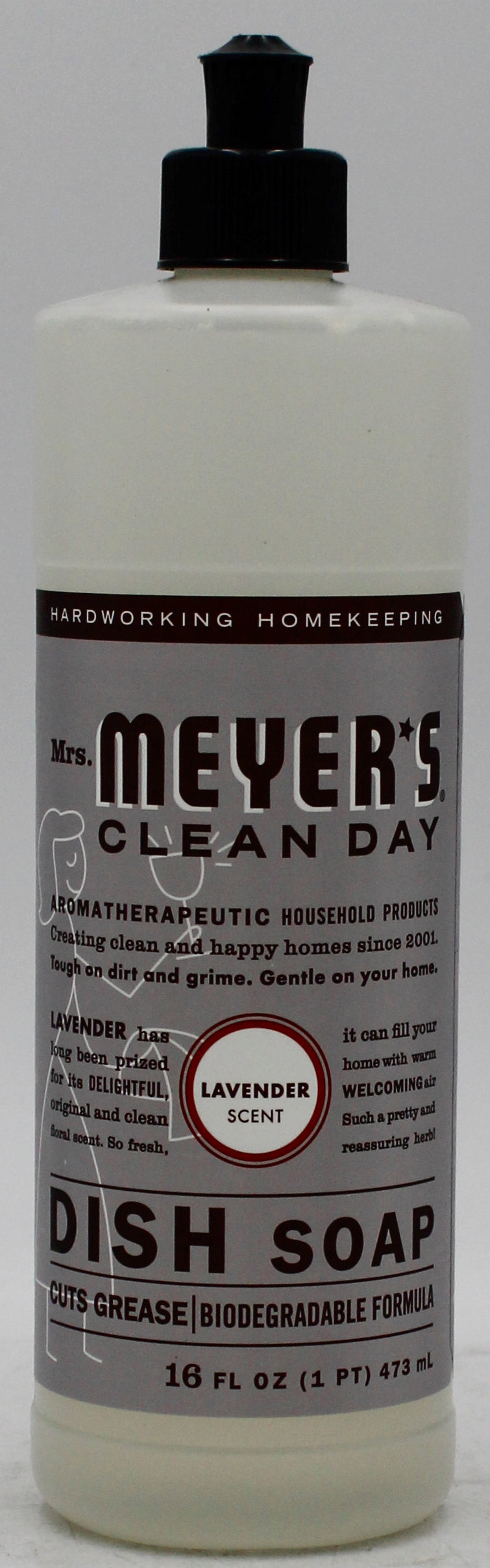 SP MRS MEYER'S DISH SOAP 16oz LAVENDER SCENT