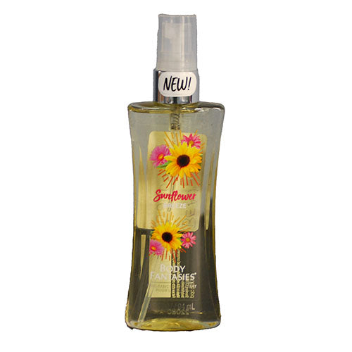 BODY FANTASIES BODY SPRAY 3.2OZ.-SUNFLOWER BREEZE
