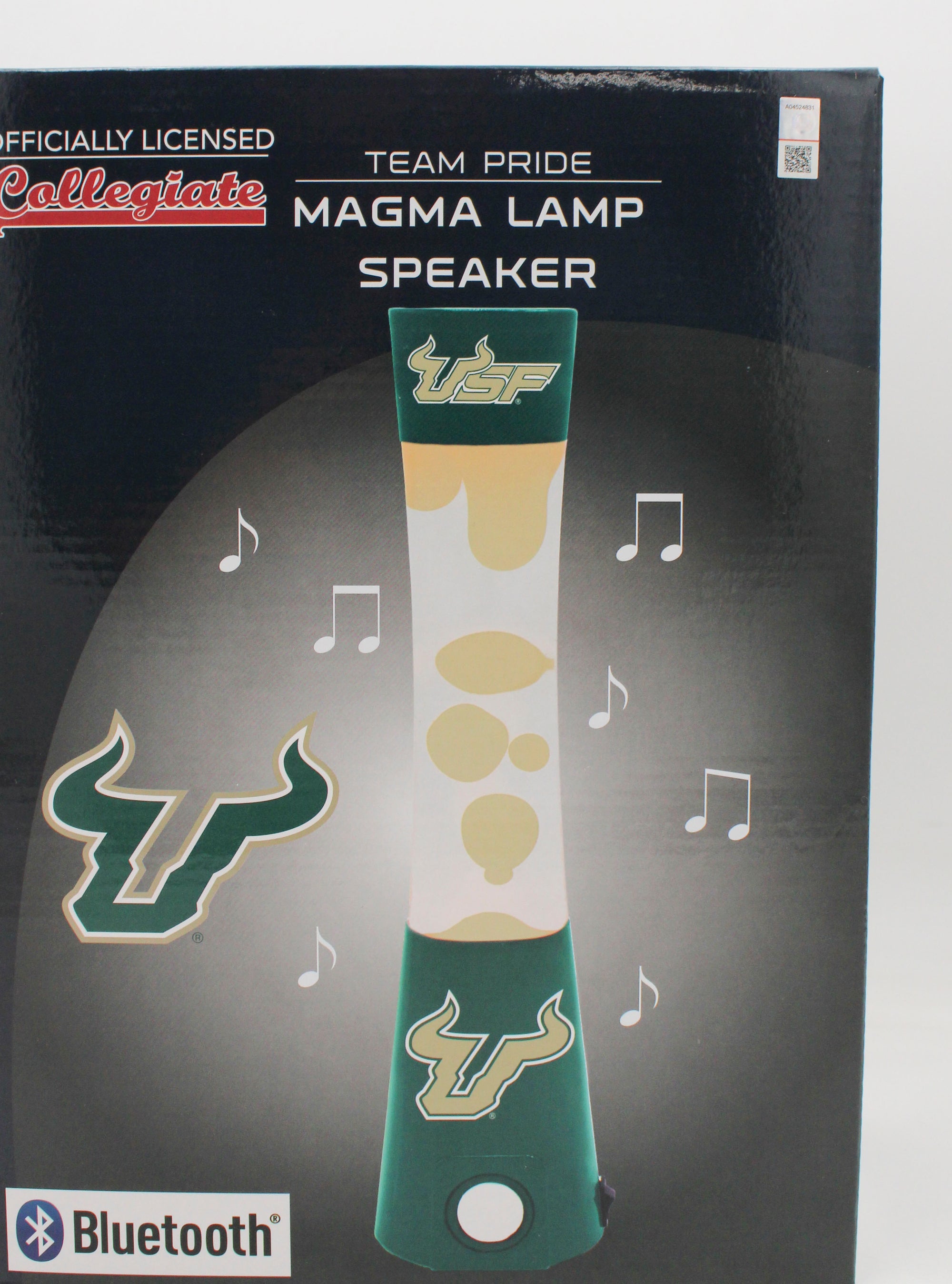 OFFICIALLY LICENSED SOUTH FLORIDA BULLS MAGMA LAMP SPEAKER 16.5"