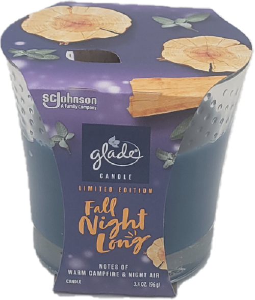 Glade Candle Fall Night Long 3.4oz (US)