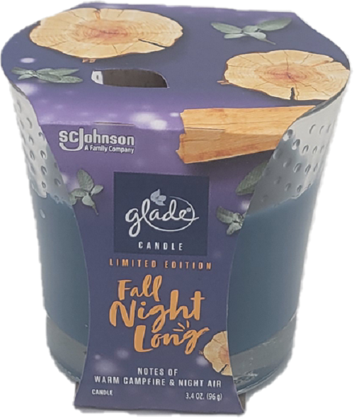 GLADE CANDLE FALL NIGHT LONG 3.4oz US