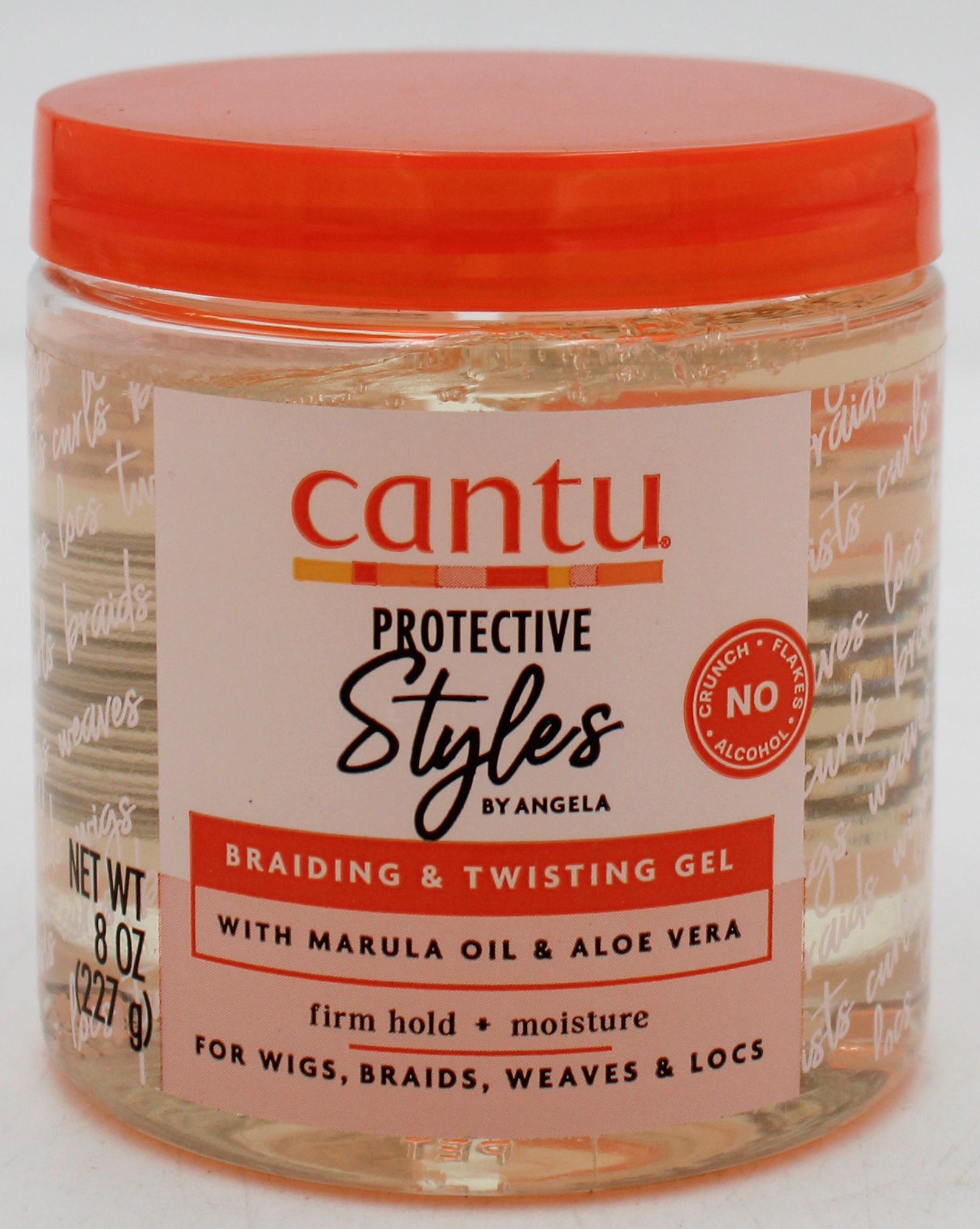 SP CANTU HAIR BRAIDING & TWISTING GEL 8oz MARULA OIL & ALOE VERA NI