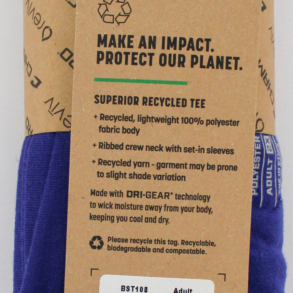 T-SHIRT - ADULT - PURPLE- 2XL